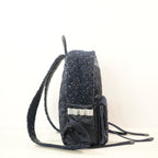 Chanel Midnight Dark Blue Sparkle Astronaut Essentials Backpack ( Full Set)