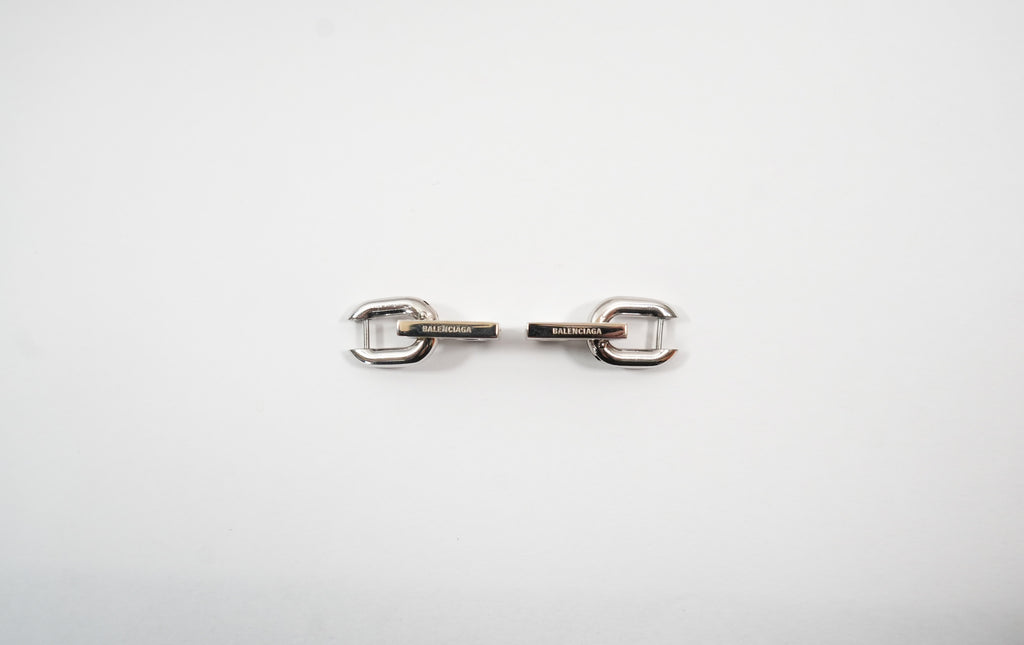 Balenciaga Silver Earrings Full Set