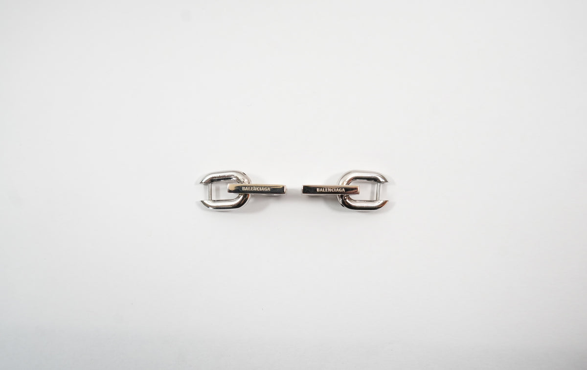 Balenciaga Silver Earrings Full Set