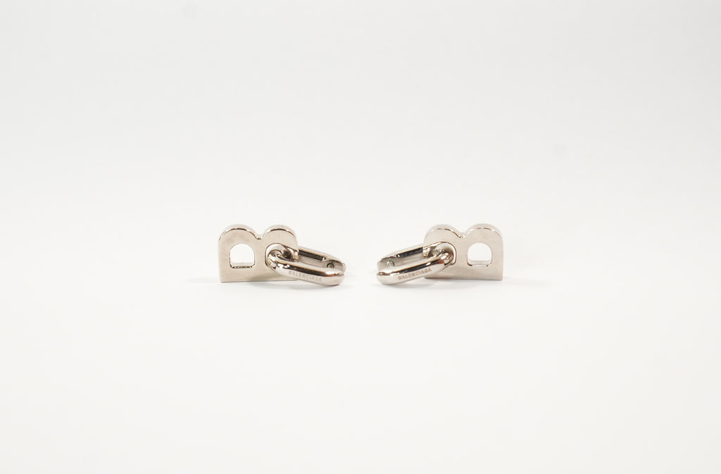 Balenciaga Silver Earrings Full Set