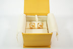 Fendi Gold FF Logo Earrings Full Set