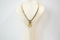 Chanel Interlocking CC Yellow Stone Necklace Full Set