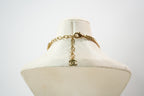 Chanel Interlocking CC Yellow Stone Necklace Full Set