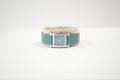 Hermes Heure H Blue Leather Watch 21MM Full Set