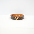 Louis Vuitton Essential V Bracelete in brown monogram