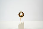 Saint Laurent Chunky gold hoop Earrings, full set