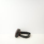 Gucci GG Marmont Torchon Belt Bag in black with a red trim