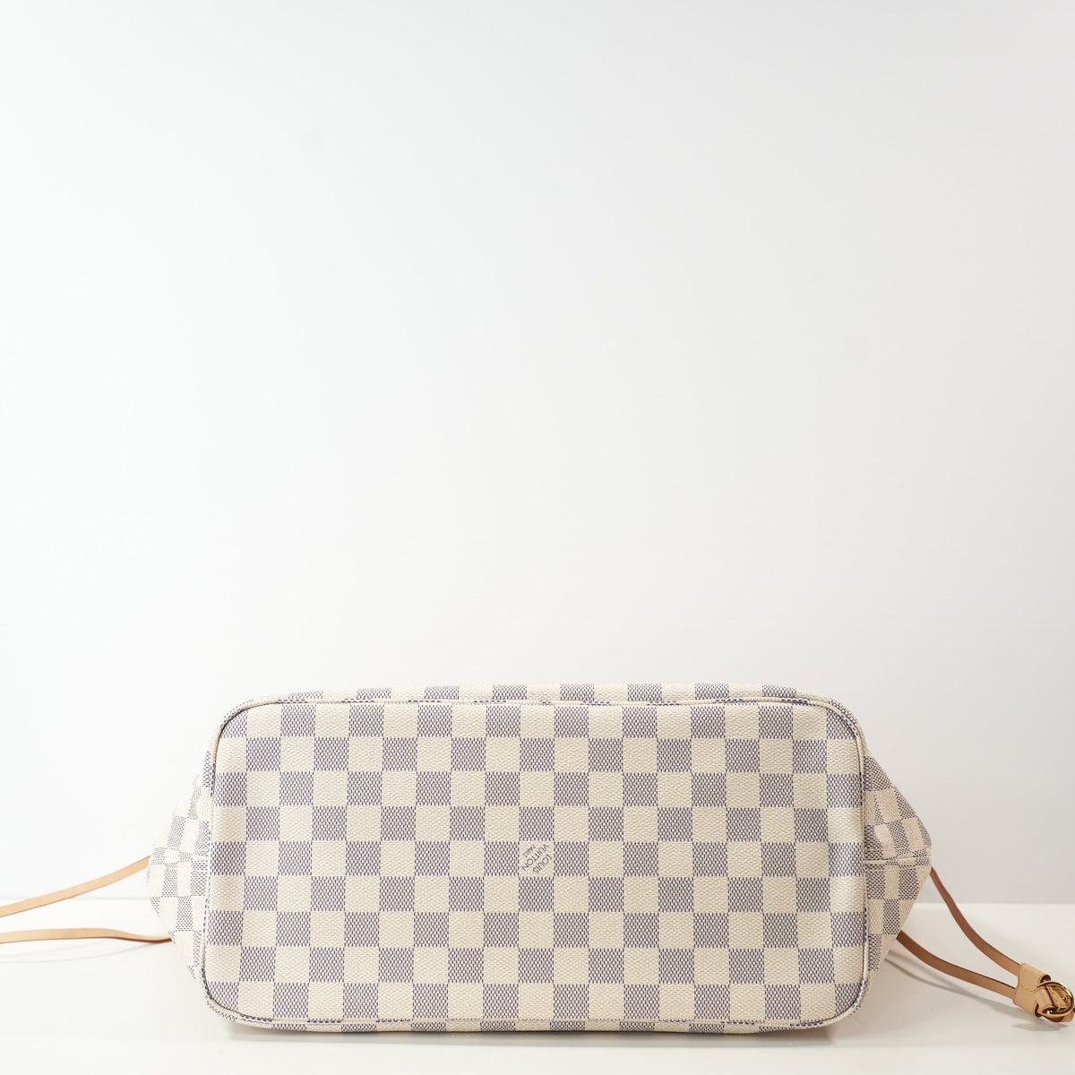 Louis Vuitton Neverfull Azure MM W/Wristlet