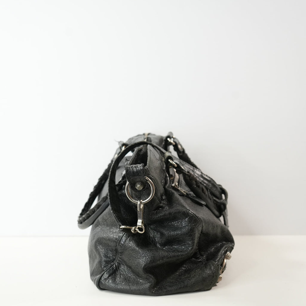 Balenciaga Black City Crossbody Bag