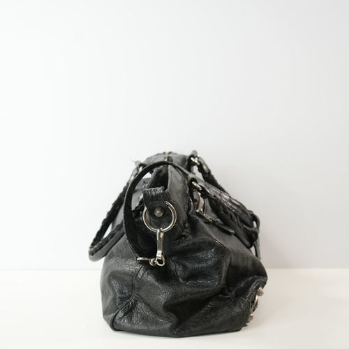 Balenciaga Black City Crossbody Bag