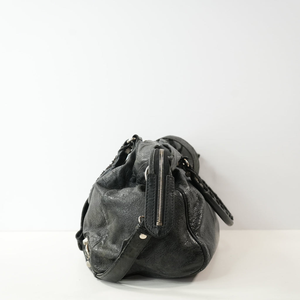 Balenciaga Black City Crossbody Bag