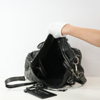 Balenciaga Black City Crossbody Bag