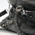 Balenciaga Black City Crossbody Bag