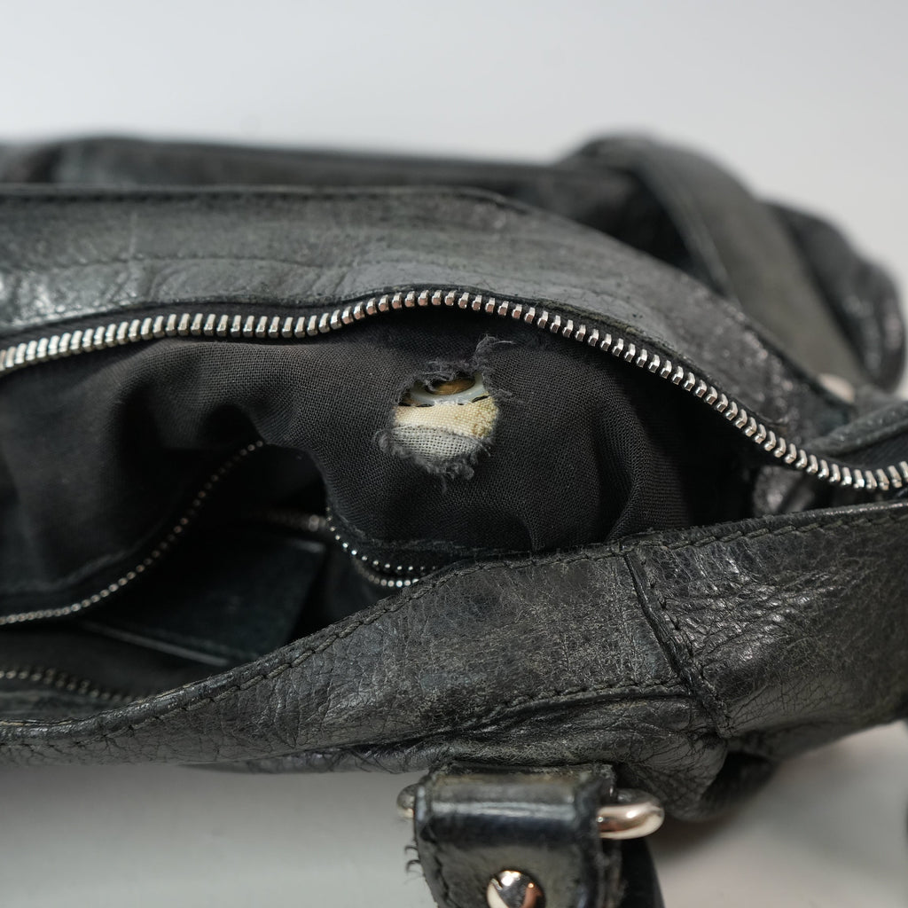 Balenciaga Black City Crossbody Bag