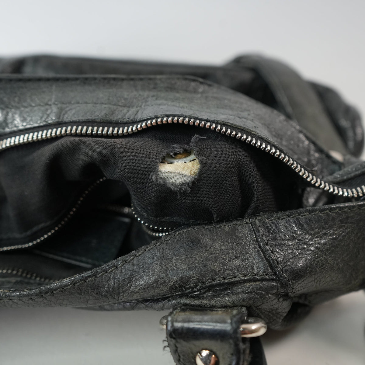 Balenciaga Black City Crossbody Bag