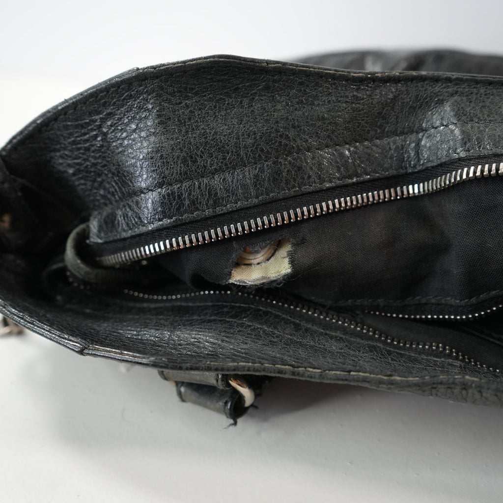 Balenciaga Black City Crossbody Bag