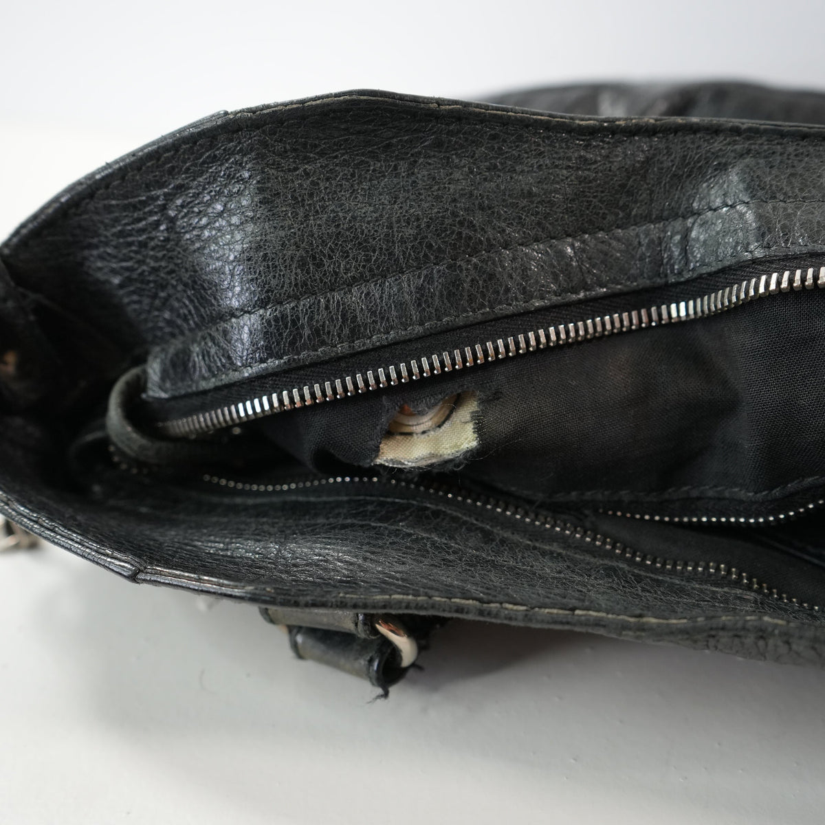 Balenciaga Black City Crossbody Bag