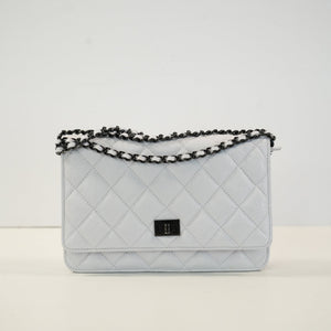 Chanel Aged Calfskin Reissue White WOC