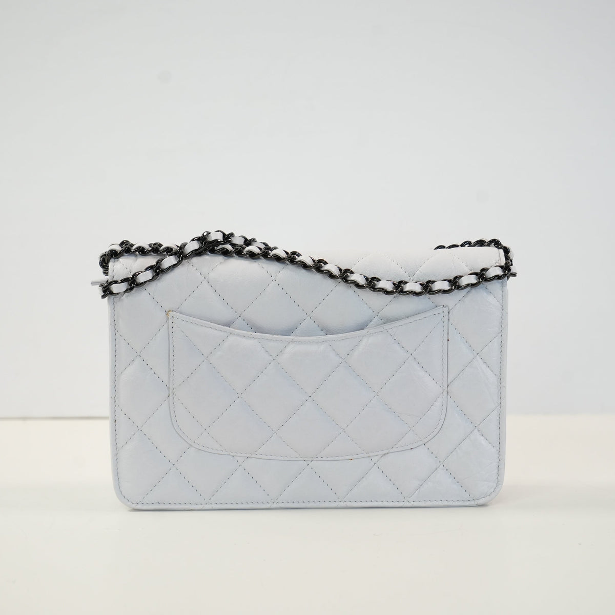 Chanel Aged Calfskin Reissue White WOC