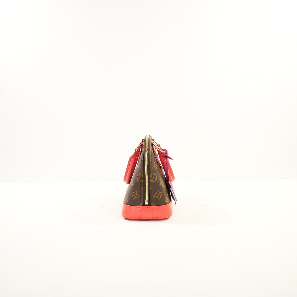 Louis Vuitton Monogram, Flamingo Pink Totem Alma BB W/Dustbag And Strap