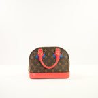 Louis Vuitton Monogram, Flamingo Pink Totem Alma BB W/Dustbag And Strap
