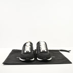 Chanel Black Nylon & Suede Athletic Sneakers With Dustbag And Spare Laces 38 1/2