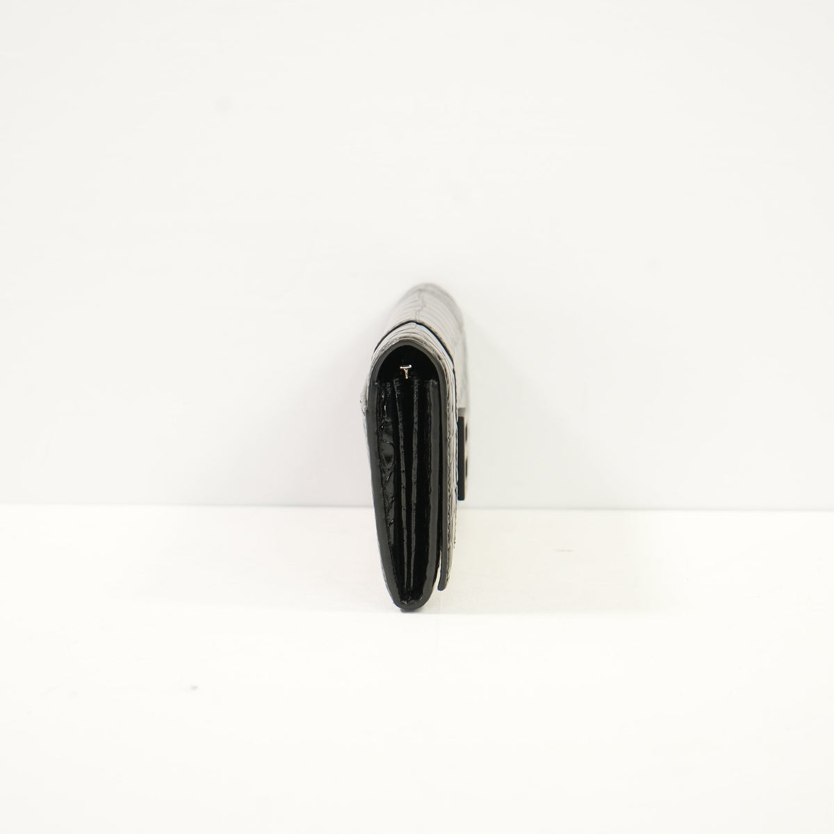 Balcenciaga Hourglass Continental Black Wallet