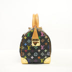 Louis Vuitton Monogram Black Multicolor Takashi  Murakami Speedy 30