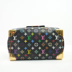 Louis Vuitton Monogram Black Multicolor Takashi  Murakami Speedy 30