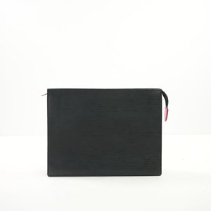 Louis Vuitton Black Epi Leather Clutch