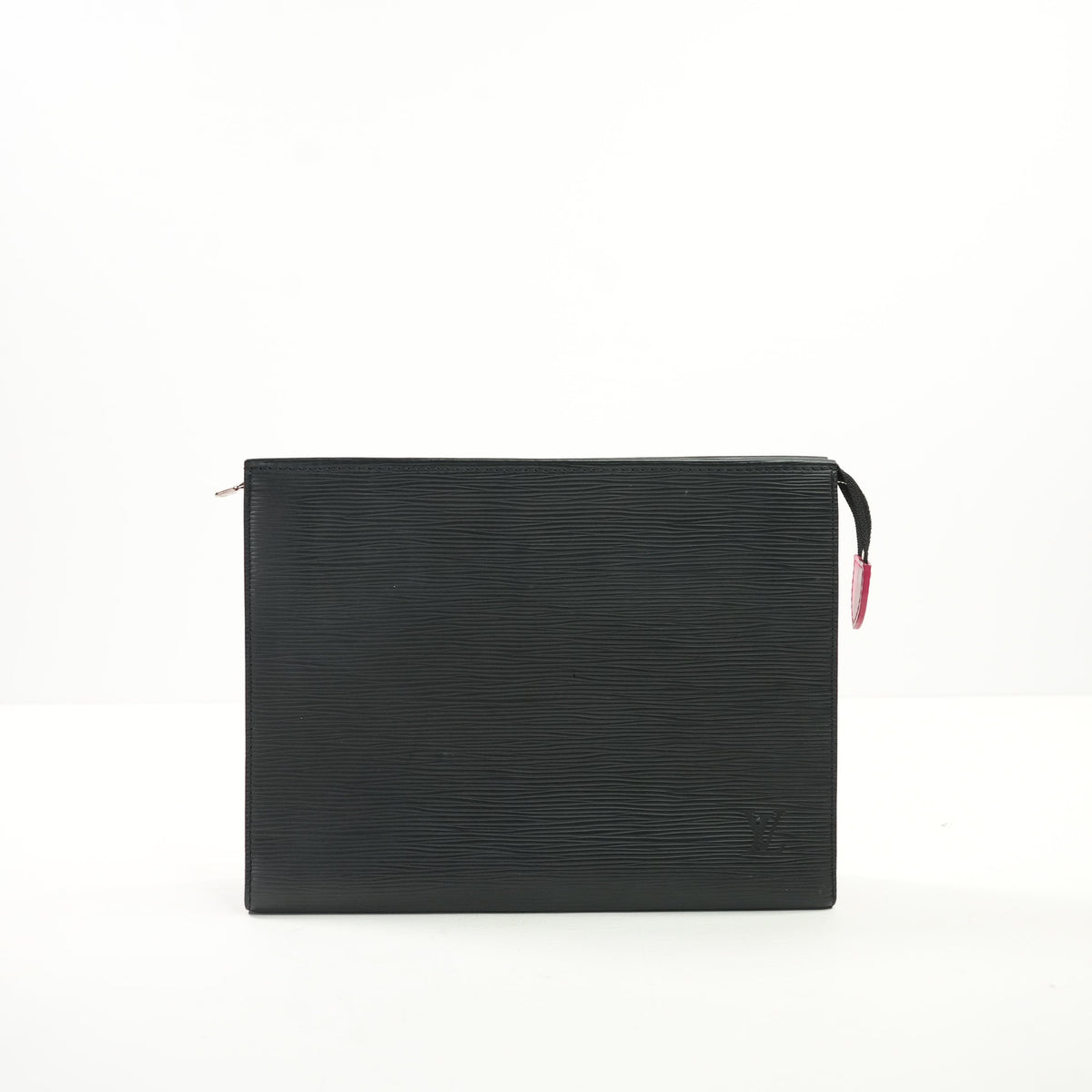 Louis Vuitton Black Epi Leather Clutch