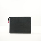 Louis Vuitton Black Epi Leather Clutch