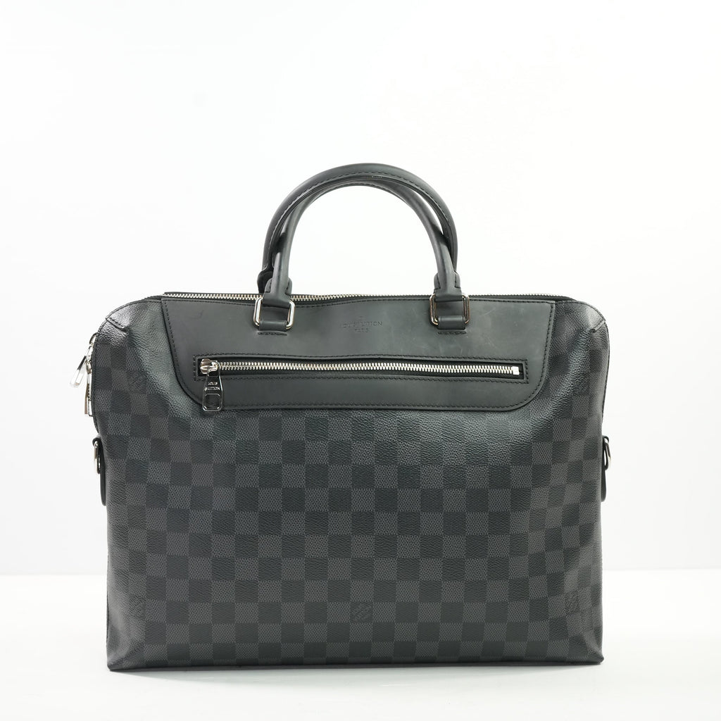Louis Vuitton Damier Graphite "Porte-Documentss Jour" Briefcase (full set)