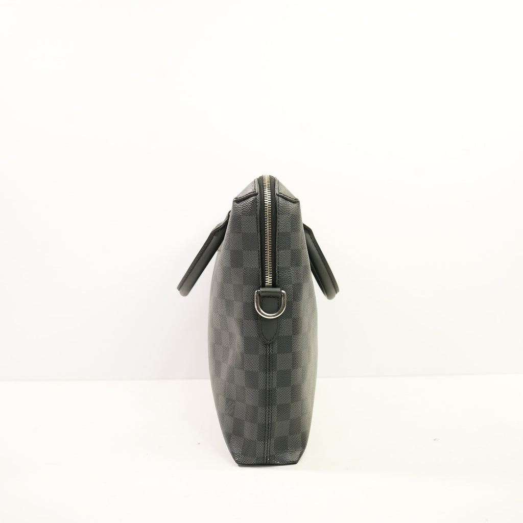 Louis Vuitton Damier Graphite "Porte-Documentss Jour" Briefcase (full set)