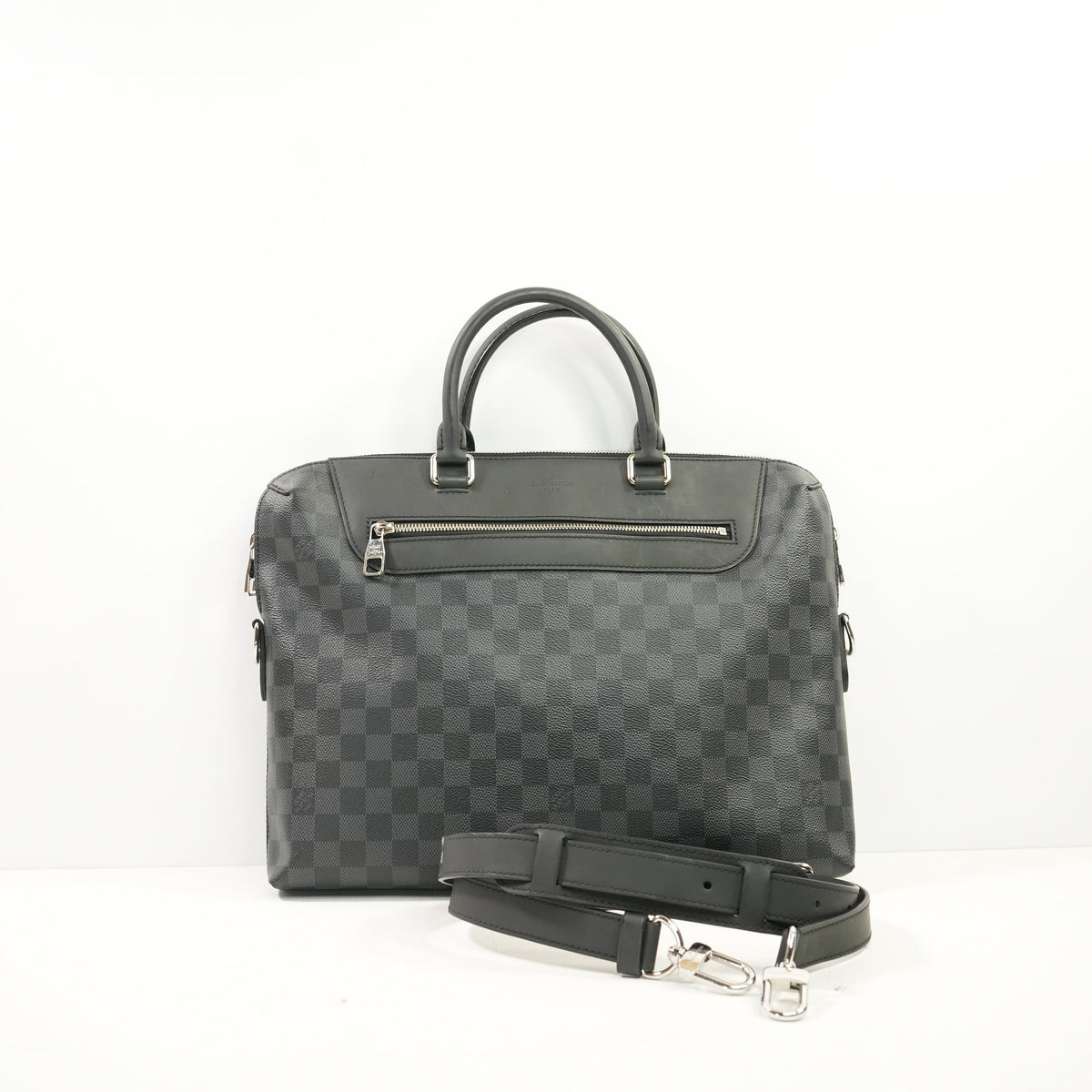 Louis Vuitton Damier Graphite "Porte-Documentss Jour" Briefcase (full set)