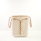 Louis Vuitton Damier Azur Neverfull Tote Bag (GM) (full set)