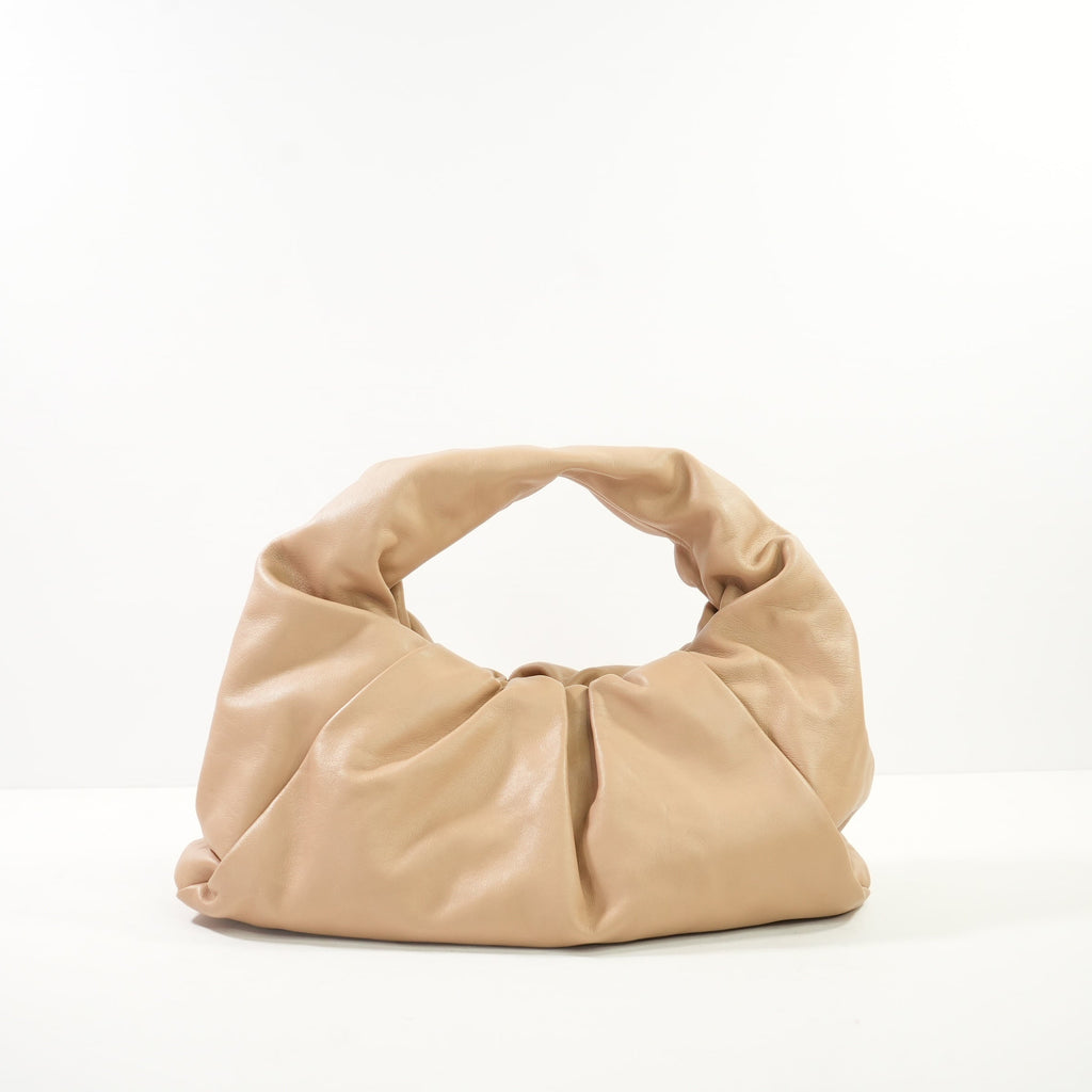 Bottega Venetta Beige The Shoulder Pouch Bag W/ Dust Bag