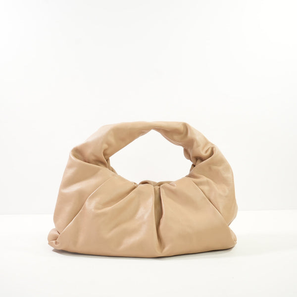 Bottega Venetta Beige The Shoulder Pouch Bag W/ Dust Bag