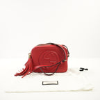 Gucci Soho Red Disco Bag W/Dustbag