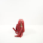 Gucci Soho Red Disco Bag W/Dustbag