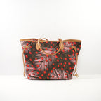 Louis Vuitton Monogram Jungle Dots Neverfull MM in Sugar Pink Poppy/ Palm print (limited 2016 collection)
