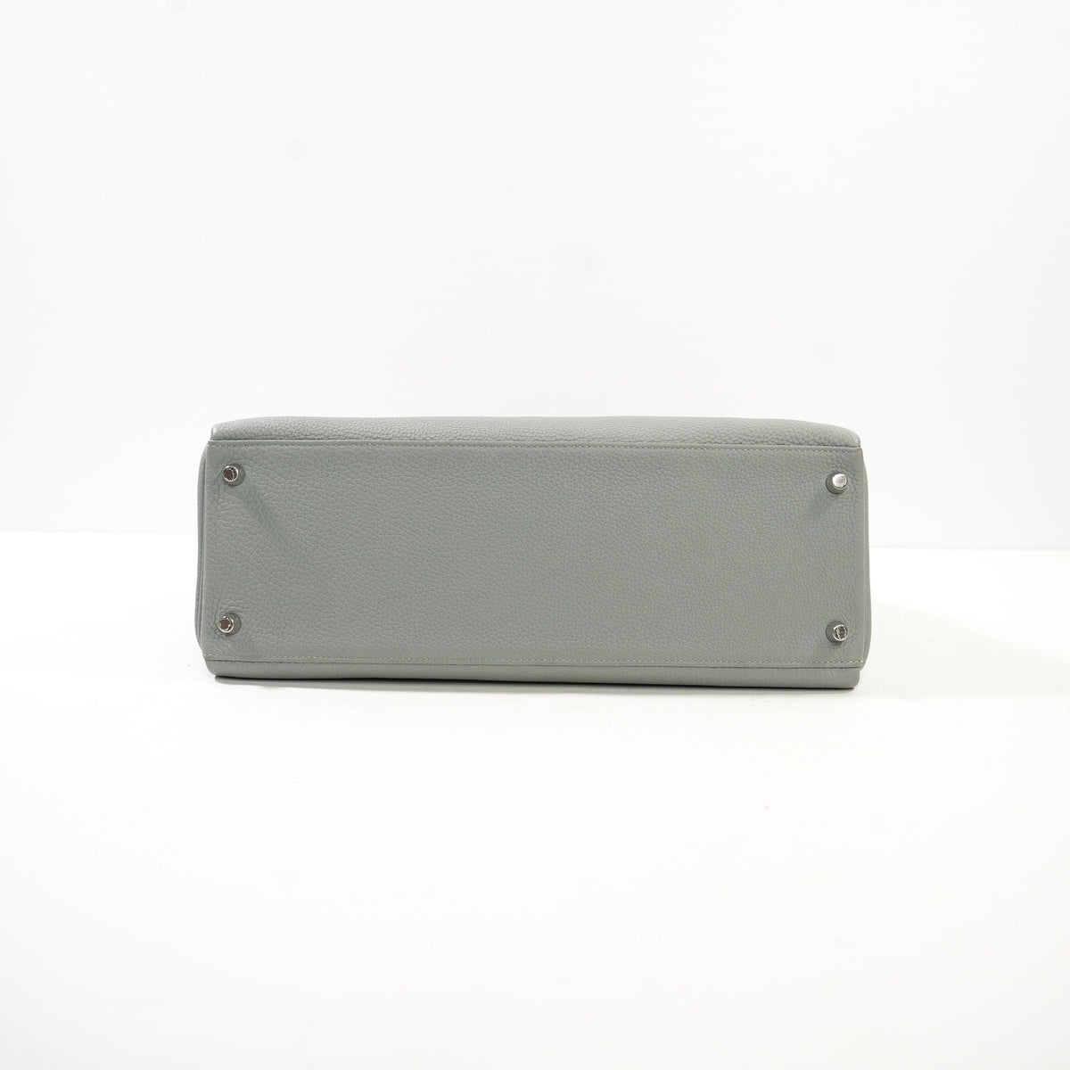 Hermes Gris Mouette Kelly 35 Retourne (Dustbag,Lock,Strap)