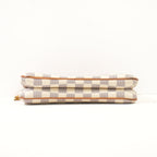 Louis Vuitton Small Damier Azur Pochette W/Gold Chain Strap