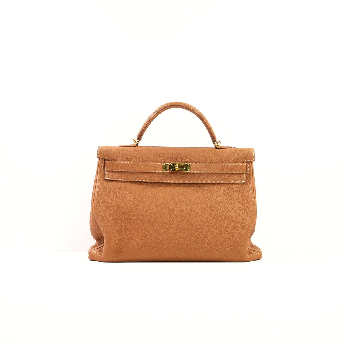 Hermes Togo Retourne Kelly 40 Gold Hardware W/Strap (2014)