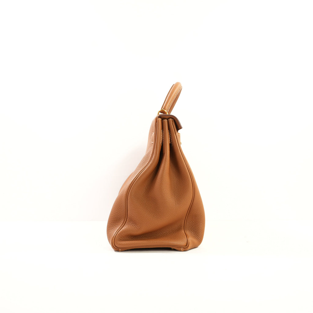 Hermes Togo Retourne Kelly 40 Gold Hardware W/Strap (2014)