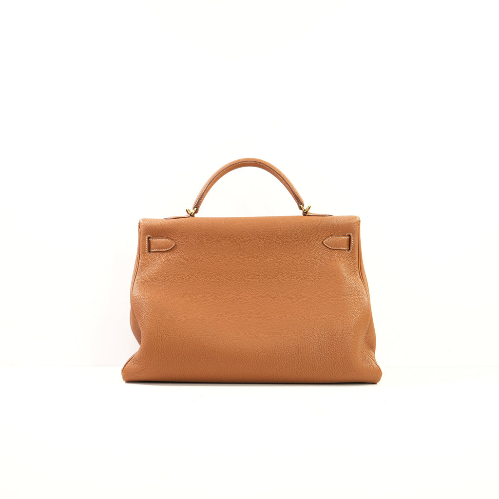 Hermes Togo Retourne Kelly 40 Gold Hardware W/Strap (2014)