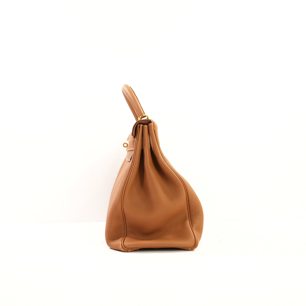 Hermes Togo Retourne Kelly 40 Gold Hardware W/Strap (2014)