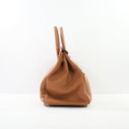 Hermes Brown Togo Leather Birkin 40 (2011) Brown (Dustbag, Rain Coat)