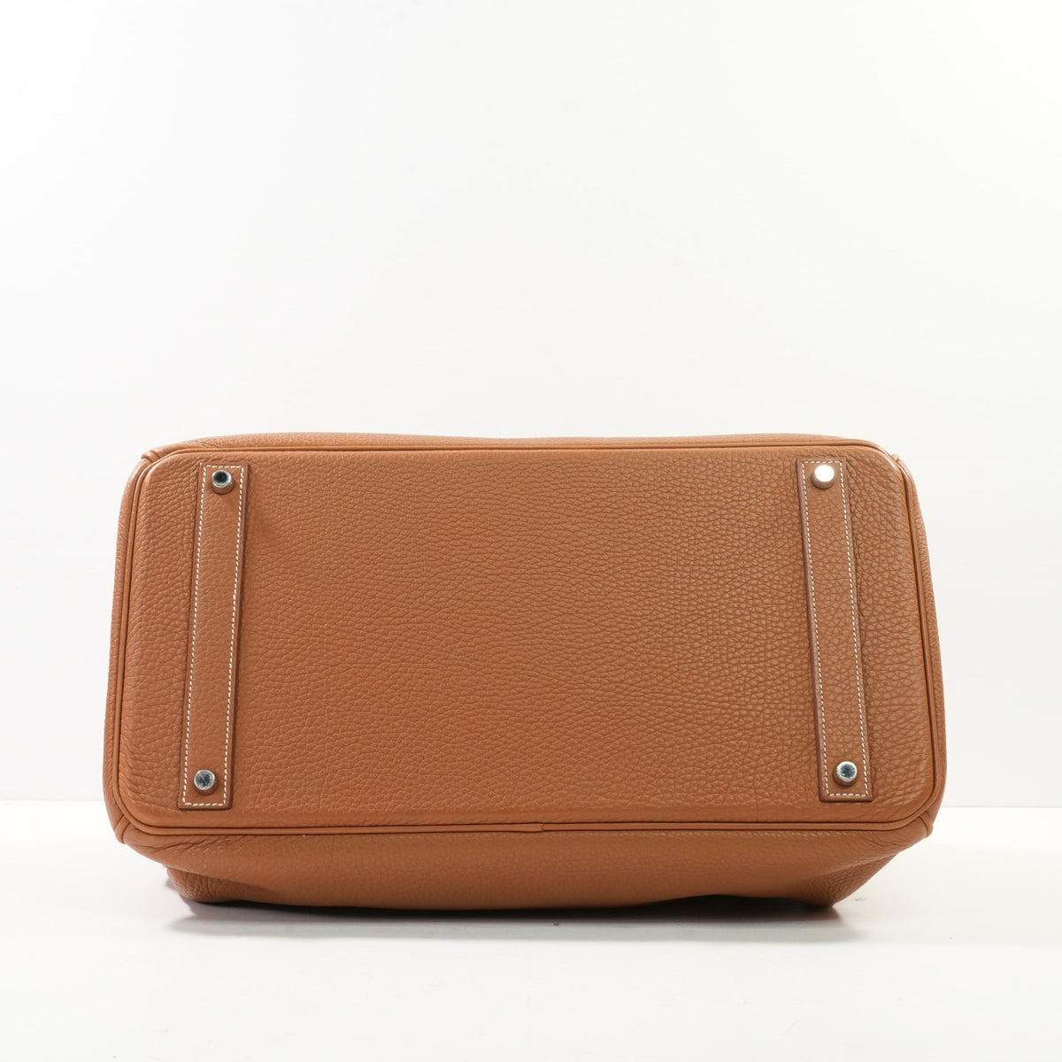 Hermes Brown Togo Leather Birkin 40 (2011) Brown (Dustbag, Rain Coat)