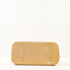 Louis Vuitton Monogram Vernis Alma Handbag in Neutral Beige Patent Leather (Dustbag)